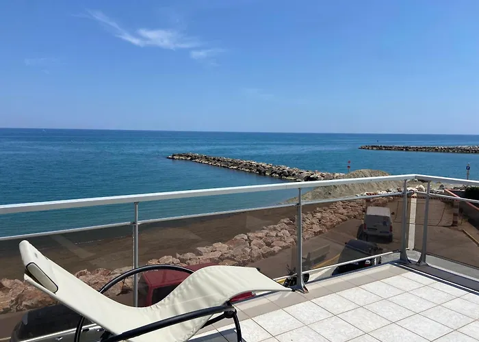 Apartamento Spacious Air-conditioned Duplex With 270 Degree Sea Views Sainte-Marie-la-Mer